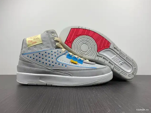 Rep 2 Grey Retro Jordan Fog DN3802-001 Union 0605